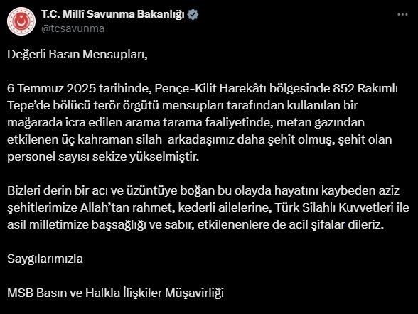 metan gazindan etkilenen 3 asker daha sehit oldu d25d6fa77703 |