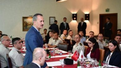 savunma sanayii baskani gorgun askeri ataselerle bir araya geldi b1640eeef784 |
