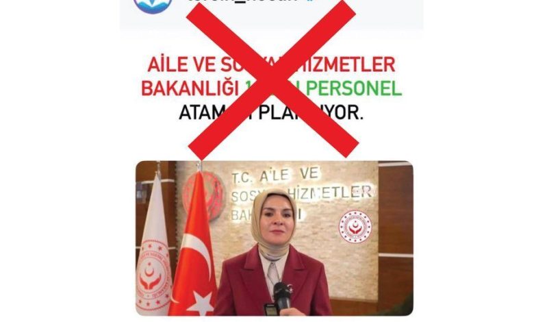 ’Aile ve Sosyal Hizmetler Bakanlığı 10 bin personel atamayı planlıyor’ iddialarına yalanlama 1 aile ve sosyal hizmetler bakanligi 10 bin personel atamayi planliyor iddialarina yalanlama 6adbf405503d |