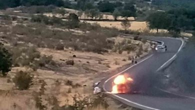 ankarada seyir halindeki aracta cikan yangin tarlaya sicradi 61fb49a0fde8 |