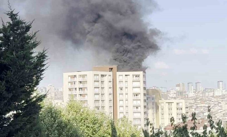 bagcilar 2040 sokaktaki 15 katli bir binada yangin cikti cok sayida itfaiye ekibi yangini sondurmek icin calisma baslatirken vatandaslarin binadan tahliye edildigi ogrenildi fc461babc0ab |