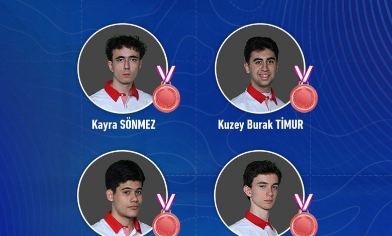 bakan kacir ulkemizi temsil eden genclerimiz 4 bronz madalya kazanarak bize gurur yasattilar b9ded5d42c78 |
