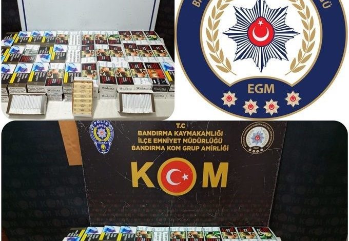 bandirmada kacak makaron operasyonu19 bin 520 adet ele gecirildi c62fbdf11c8b |