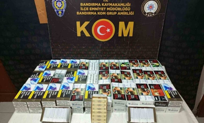 bandirmada kacak makaron operasyonu c48bc8a2744b |