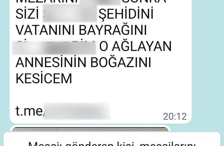 Bıçaklanarak öldürülen Hakan Çakır’ın ailesine ölüm tehdidi içeren mesajlar 1 bicaklanarak oldurulen hakan cakirin ailesine olum tehdidi iceren mesajlar dfab2b27b586 |