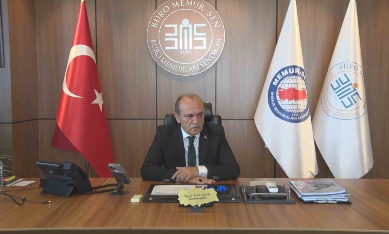 Büro Memur-Sen Başkanı Yazgan: "Toplu sözleşmede kamu çalışanlarını tatmin edecek bir teklif gelirse bu karşılanır" 1 buro memur sen baskani yazgan toplu sozlesmede kamu calisanlarini tatmin edecek bir teklif gelirse bu karsilanir c92cbec6a1ff |