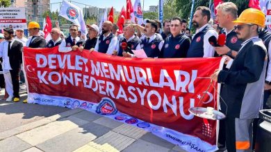 devlet memurlari konfederasyonudan calisma ve sosyal guvenlik bakanligi onunde 8 donem toplu sozlesme eylemi 3fced039637c |