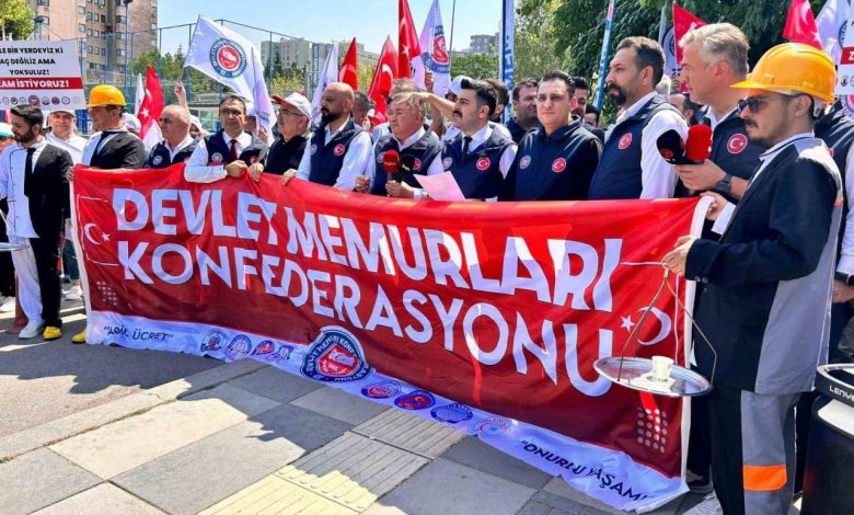 devlet memurlari konfederasyonudan calisma ve sosyal guvenlik bakanligi onunde 8 donem toplu sozlesme eylemi 3fced039637c |