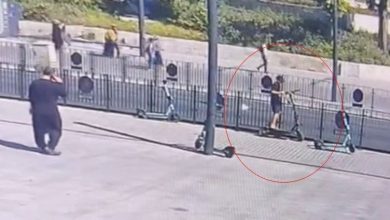 fatihte scooterla gelip demirlere bagli baska bir scooteri calan cocuk kamerada dbed288ab212 |