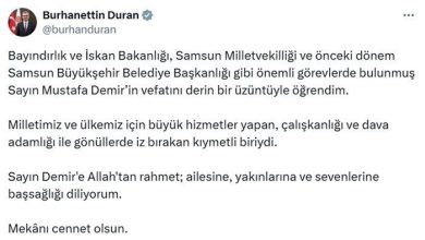 iletisim baskani durandan mustafa demir icin taziye mesaji ece37b4a3d28 |