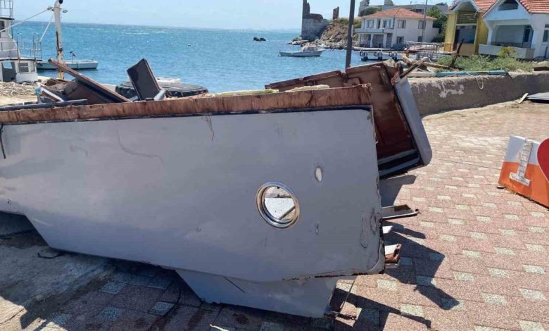 kazada parcalanan tekne vincle karaya cikarildi bilirkisi incelemesi basladi f8f8940a3b3f |