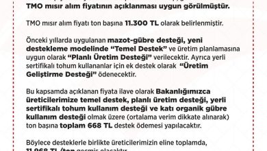 toprak mahsulleri ofisi 2025 yili misir alim fiyatlari belirlendi b3f8447b4a89 |