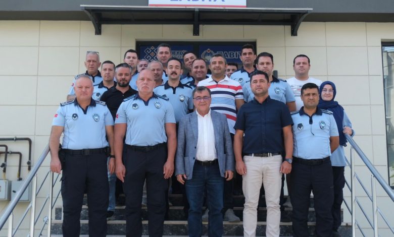 Başkan Şehirli’den zabıta haftası’nda anlamlı ziyaret 1 ali zabita |