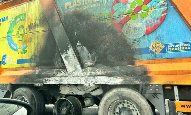 ankara buyuksehir belediyesine ait tir alev aldi 28844e88aba8 |