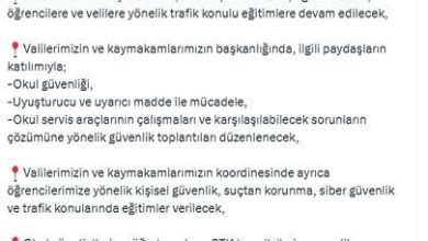 bakan yerlikayadan 2025 2026 egitim ogretim yili icin alinan tedbirlere iliskin aciklama e487f1bb4dd7 |