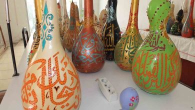 balikesirli sanatci hat yazilari ile susledigi kabaklari fuarda sergileyecek f3b04ea623d3 |