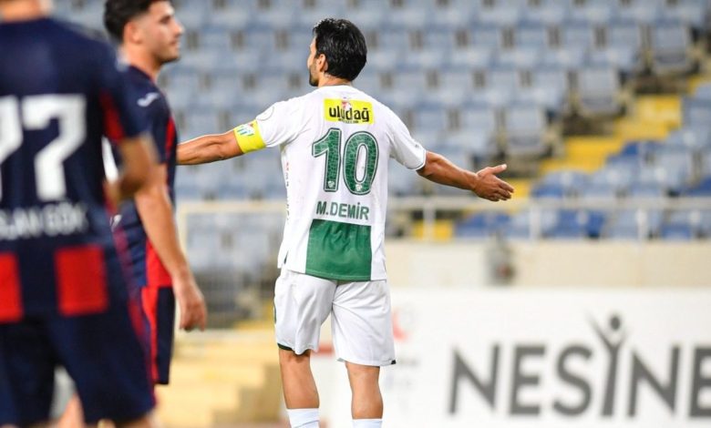 bursaspor teknik direktoru caglayandan muhammet demir aciklamasi 071efb9807c5 |