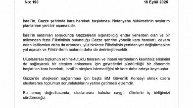 disisleri bakanligi israilin gazzeye kara harekati baslatmasi netanyahu hukumetinin soykirim planlarinin yeni bir asamasidir 69f4c3fd5e35 |