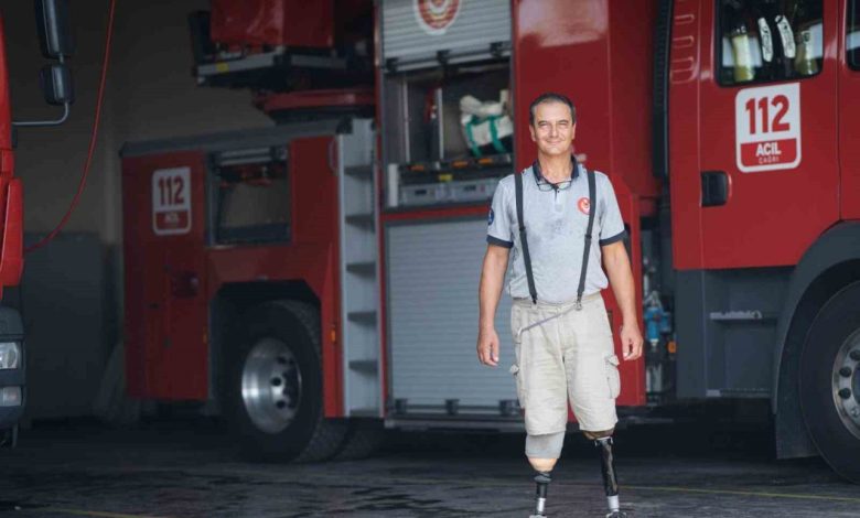 Engelli itfaiyeci çok sevdiği mesleğinden hiç kopmadı 1 engelli itfaiyeci cok sevdigi mesleginden hic kopmadi 9b55e2caccbc |