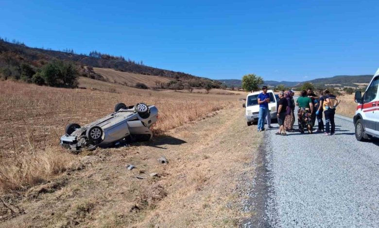 geliboluda kontrolden cikan otomobil tarlaya girdi 2 yarali dedf33e328e2 |