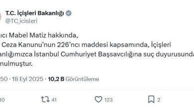 icisleri bakanligi sarkici mabel matiz hakkinda suc duyurusunda bulundu 1025261196ef |