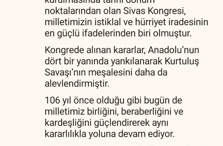 İletişim Başkanı Duran:"106 yıl önce olduğu gibi bugün de milletimiz birliğini, beraberliğini ve kardeşliğini güçlendirerek aynı kararlılıkla yoluna devam ediyor" 1 iletisim baskani duran106 yil once oldugu gibi bugun de milletimiz birligini beraberligini ve kardesligini guclendirerek ayni kararlilikla yoluna devam ediyor 789a2868a042 |