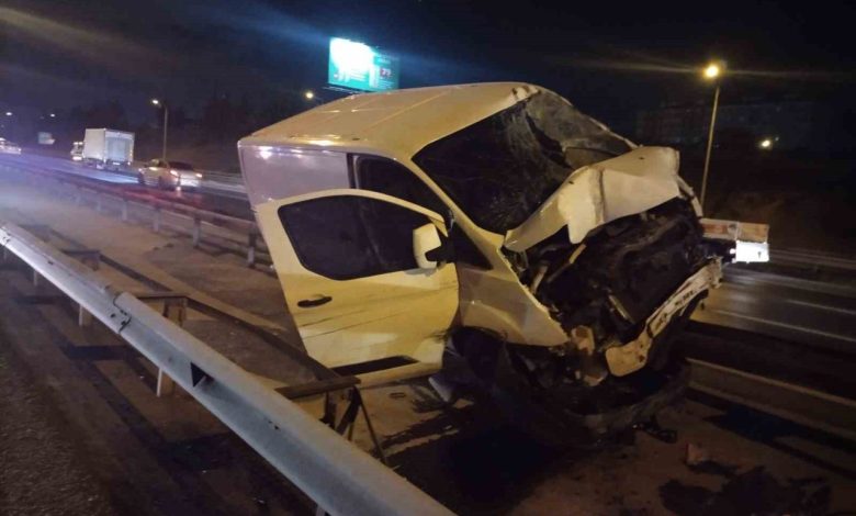 Tem’de kontrolden çıkan panelvan bariyere girdi: 1 yaralı 1 temde kontrolden cikan panelvan bariyere girdi 1 yarali 8de08739ef6f |