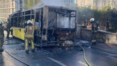 umraniyede iett otobusu alev alev yandi dccb769a7fda |