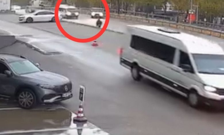 yayalarin olumden dondugu anlar kamerada 5c635566dd69 |