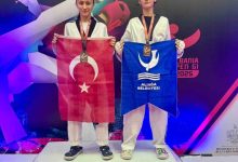 aliagali taekwondoculardan iki madalya 66a541757c38 |