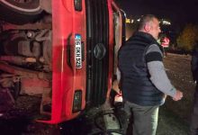 ankarada viraji alamayan tir devrildi 1 yarali 5e6db23caa4e |