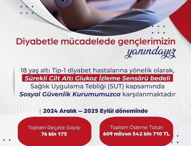 bakan isikhan sgknin 18 yas altindaki tip 1 diyabet hastalarinin 76 binden fazla recetesini karsiladik 878fec4cb003 |