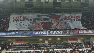 Başakşehir taraftarından Filistin’e destek 4 basaksehir taraftarindan filistine destek 29742f669521 |