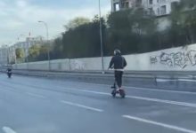 bayrampasada elektrikli scooterla tehlikeli yolculuk kamerada 92ac18fcb812 |