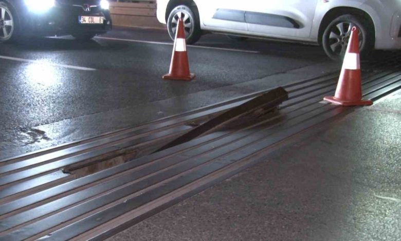 bayrampasada yerinden cikan genlesme derzi cok sayida aracin lastiklerini patlatti aba98e45c9ef |