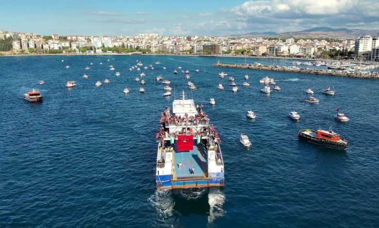 canakkale bogazinda sumud filosuna destek turu 4ec552820ffc |