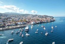 denizde onlarca tekne kortej yapti daf6dd451652 |