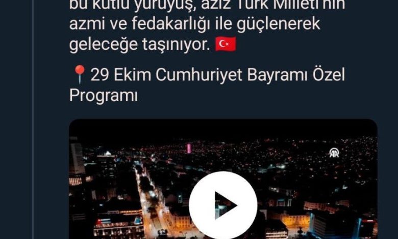 emine erdogan cumhuriyetimizin 102 yili bir asri asan bu kutlu yuruyus aziz turk milletinin azmi ve fedakarligi ile guclenerek gelecege tasiniyor dc6f7629c986 |