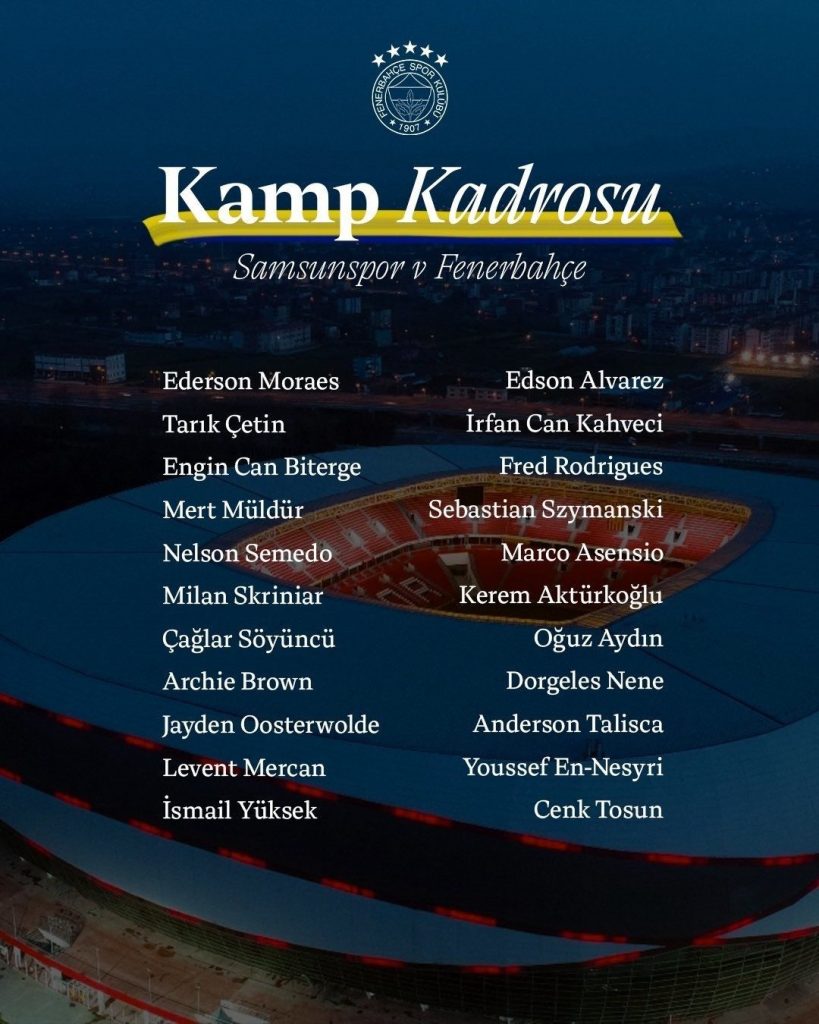 fenerbahcenin samsunspor kamp kadrosu belli oldu 6577e1b985da |