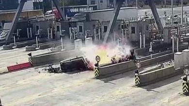 Kuzey Marmara Otoyol gişesinde feci kaza 6 kuzey marmara otoyol gisesinde feci kaza kamerada 82f57eeb9dce |