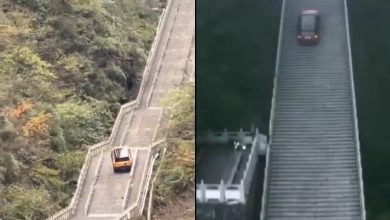 Çinli Otomobil Üreticisi "Cennet Merdiveni"nde Kaza Yaptı! 3 Snapshot 2 |