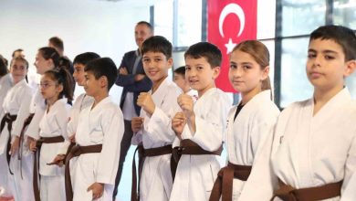 aliaga belediyesi karate kursunda 75 sporcu yeni kusagina kavustu e199ebb69a80 |