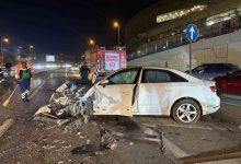 bakirkoyde kontrolden cikan otomobil karsi seritteki araca carpti 7bf632ba6622 |