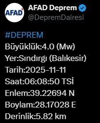 Balıkesir’de 4 büyüklüğünde deprem 1 balikesirde 4 buyuklugunde deprem f3048338dbf9 |