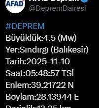 Balıkesir’de 4.5 büyüklüğünde deprem 5 balikesirde 45 buyuklugunde deprem 0f5dcbfecde8 |