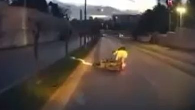 basaksehirde cukur nedeniyle kontrolu kaybeden motosikletli yola savruldu 6982338eaf4e |