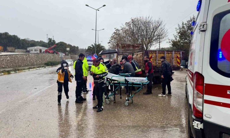 erdekte kamyon ile motosiklet carpisti 1 yarali a16e55a22049 |