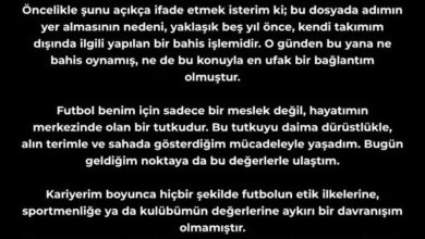 eren elmali bu dosyada adimin yer almasinin nedeni yaklasik 5 yil once kendi takimim disinda ilgili yapilan bir bahis islemidir ef0bfd33ca99 |