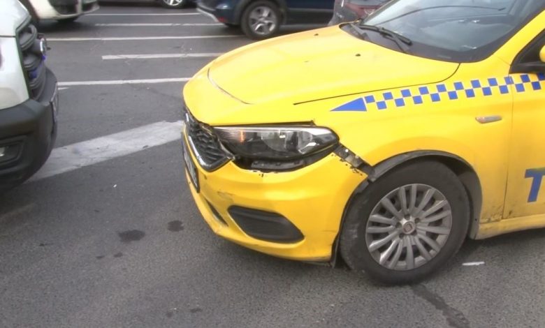 fatihte motosiklet ile taksi carpisti motosikletli yola savruldu 30112e9355bc |