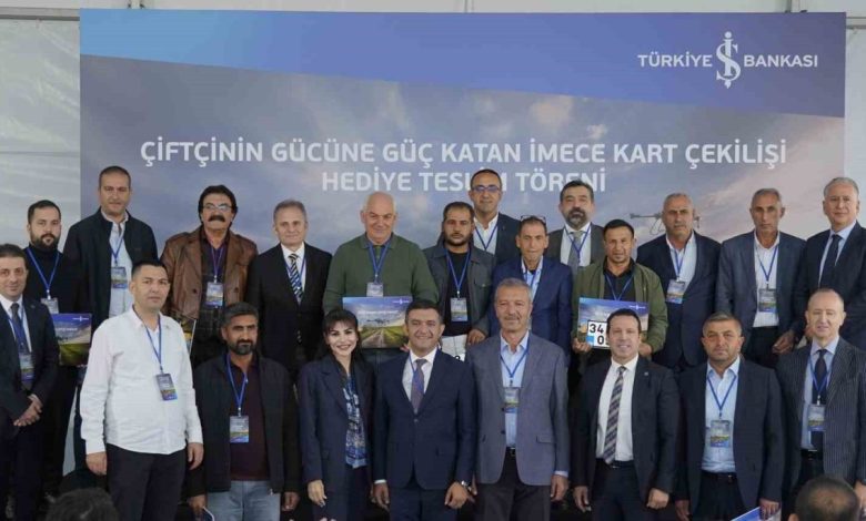 İş Bankası’nın "Çiftçilerin Gücüne Güç Katan İmece Kart" kampanyasında kazananlar belli oldu 1 is bankasinin ciftcilerin gucune guc katan imece kart kampanyasinda kazananlar belli oldu 4accf1729367 |